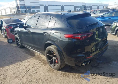 2018 Alfa Romeo Stelvio Quadrifoglio Awd from USA, damaged, VIN ZASFAKEVXJ7C20883
